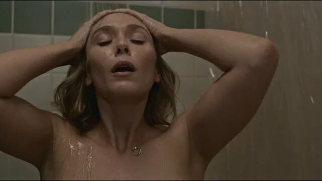 Элизабет Олсен (Elizabeth Olsen hot scenes in "Love & Death" s01e01-03 2023)